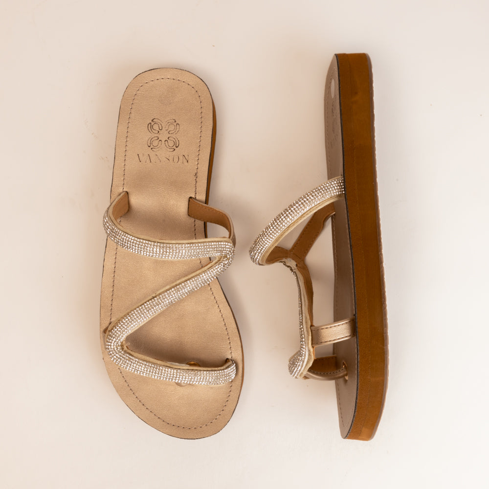 ZEALOUS-Festive Flats in-Zinc.