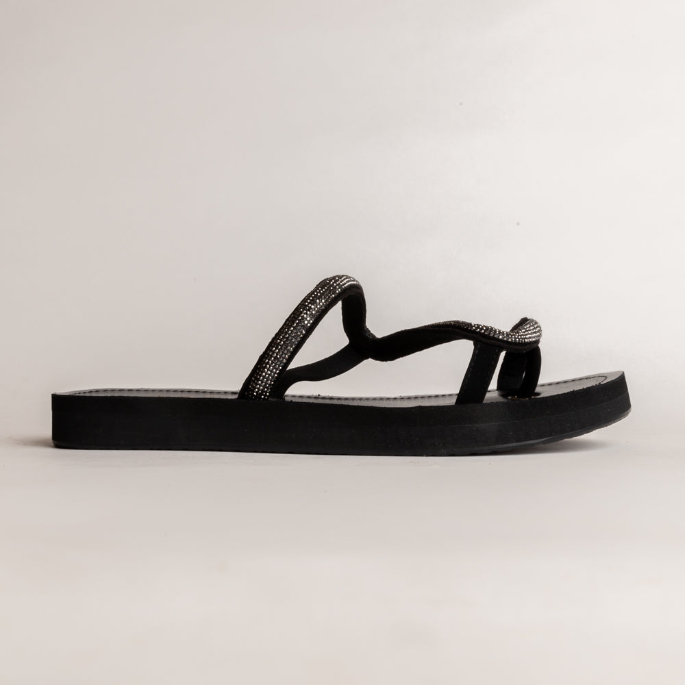 ZEALOUS-Festive Flats in-Black.