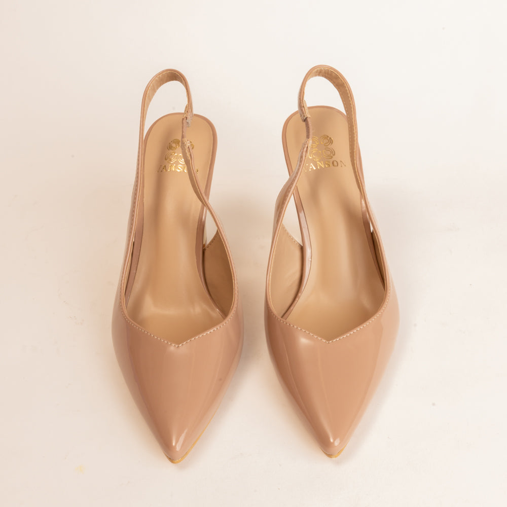 TWISTED TIMOTHY-Stylish Pumps in-Nude.