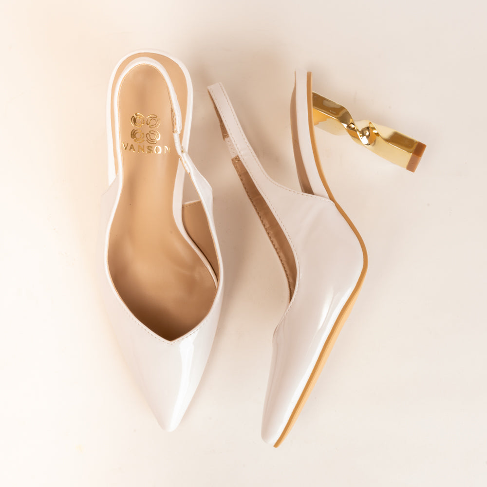 TWISTED TIMOTHY-Pumps in-White.