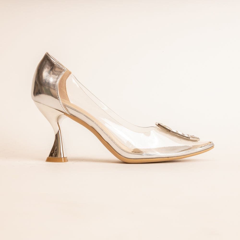 SUN KILLER VIBES-Pumps in-Silver.