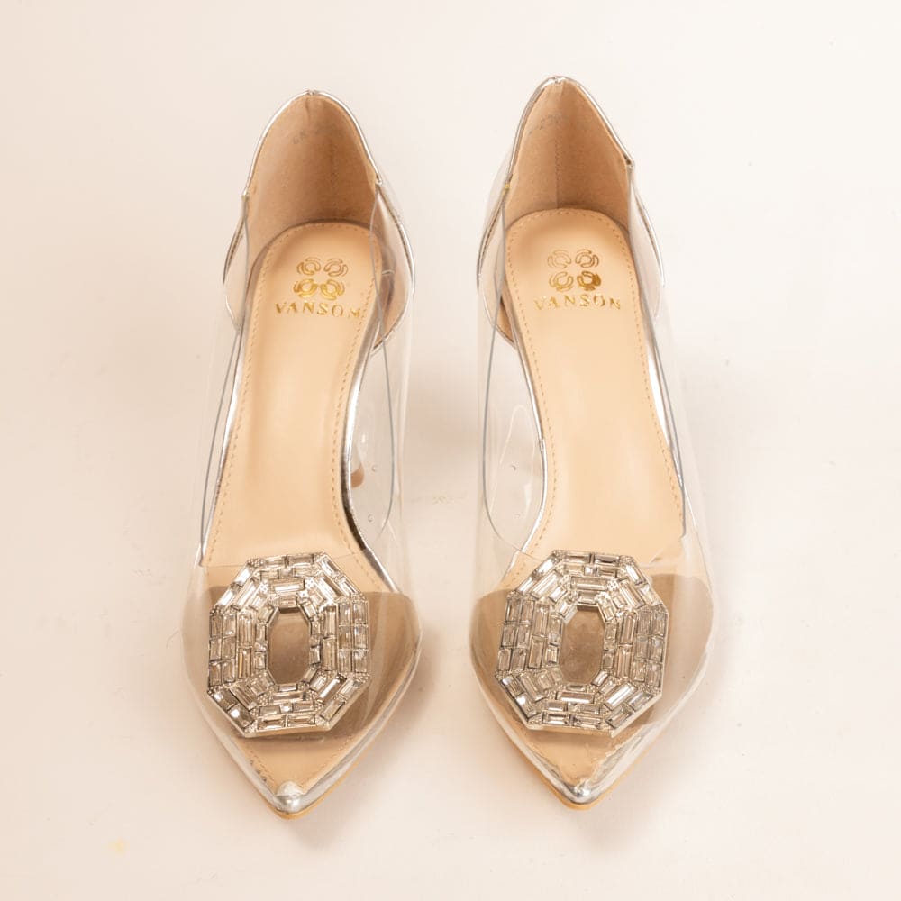 SUN KILLER VIBES-Pumps in-Silver.