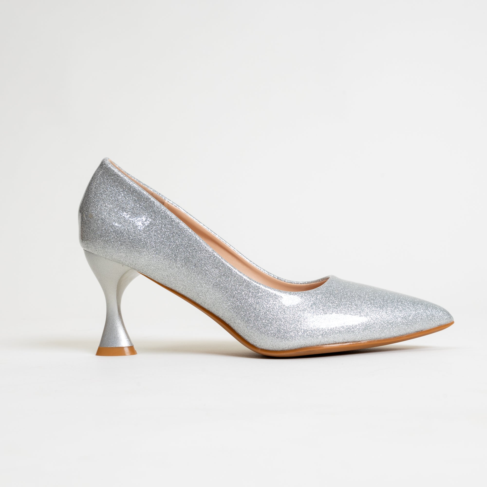 DOROTHY's DREAM-Party wear Pumps in-Silver.