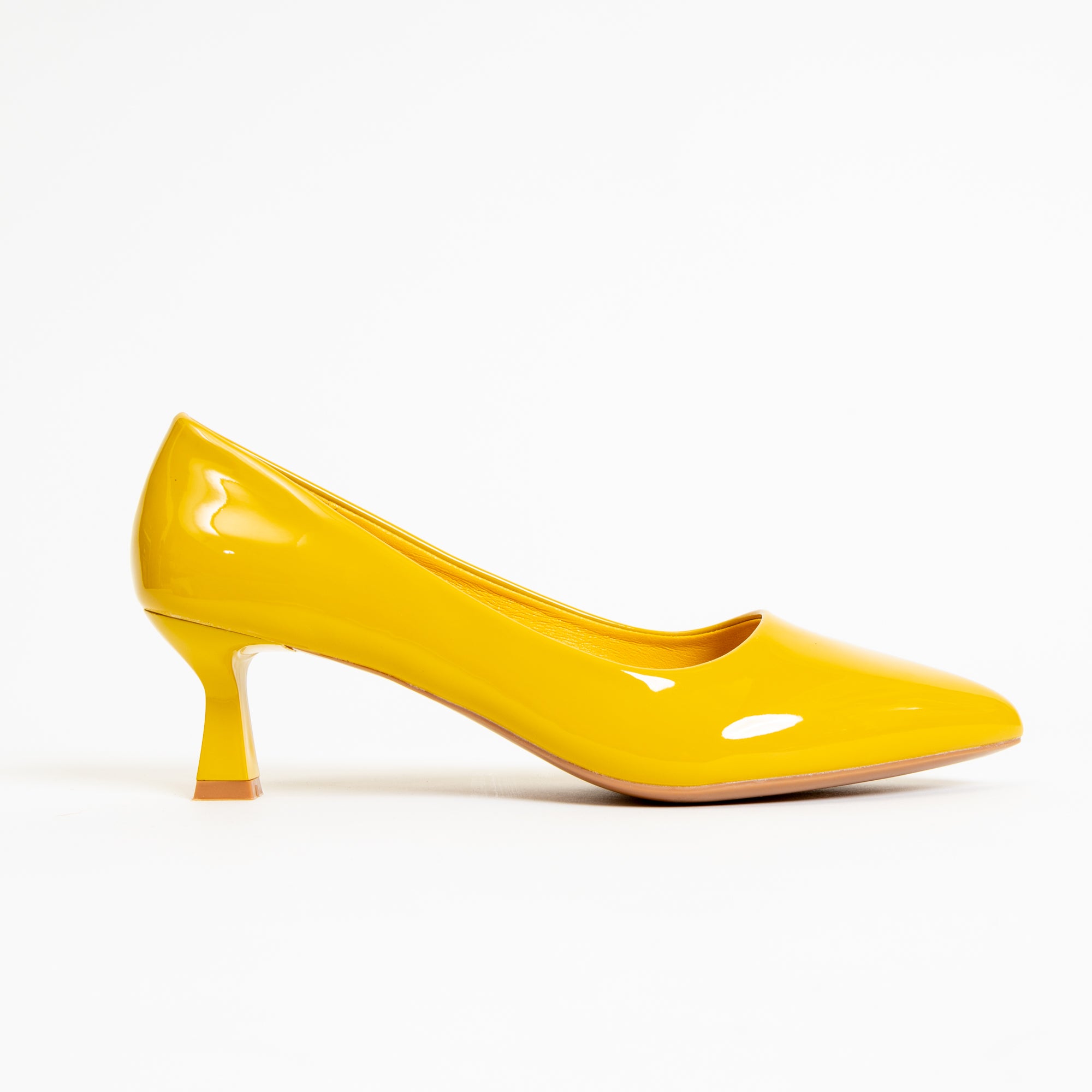 BANANA SPLIT-Pumps in-Yellow.