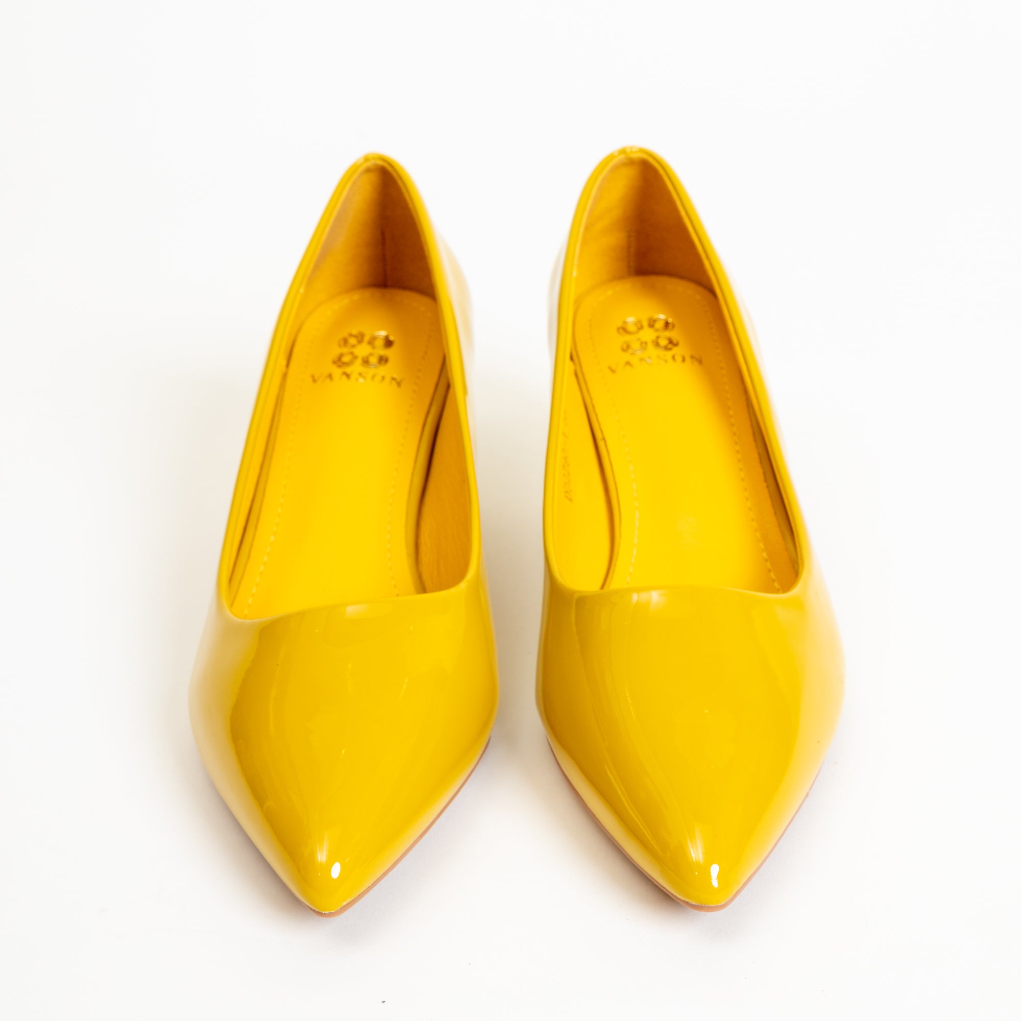 BANANA SPLIT-Pumps in-Yellow.