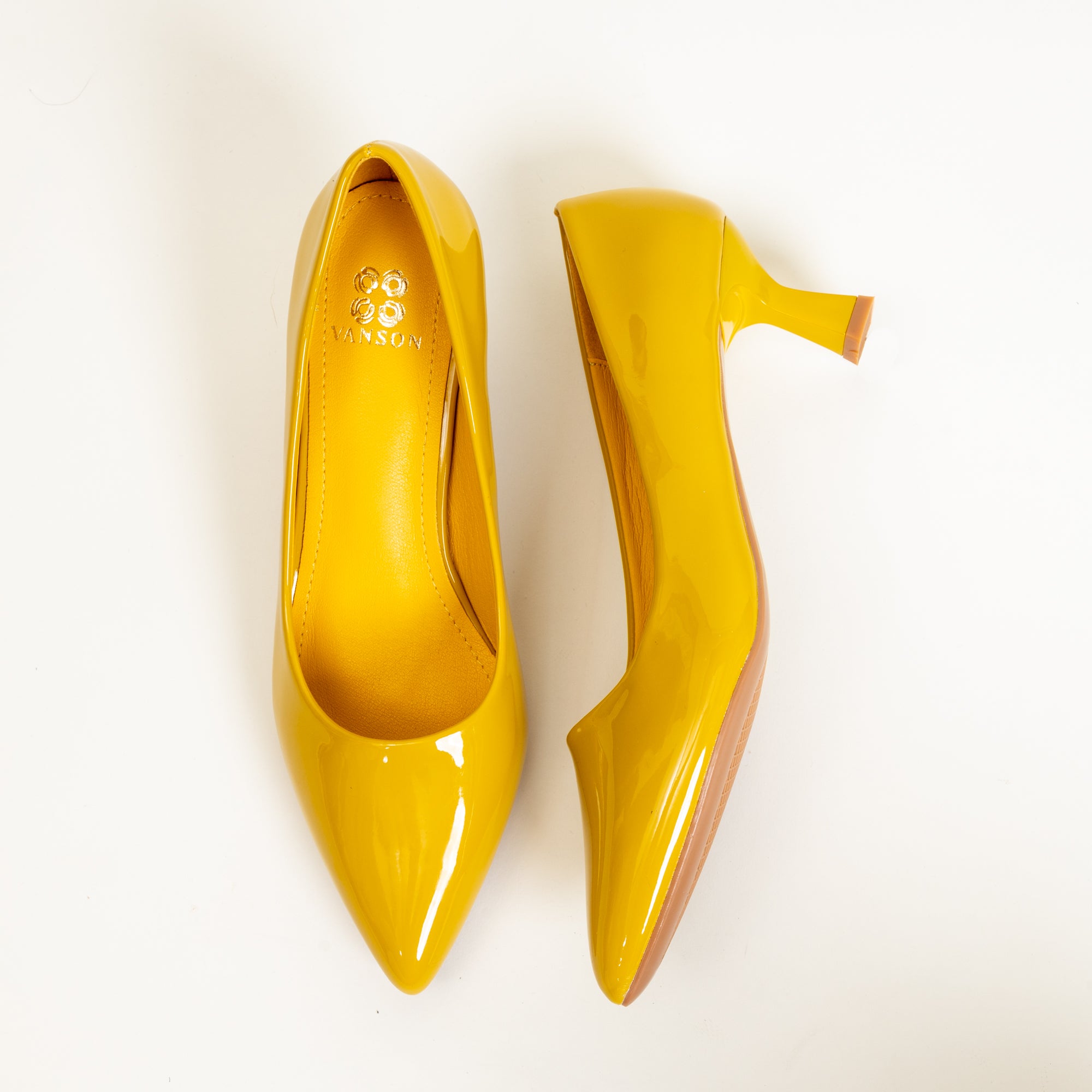 BANANA SPLIT-Pumps in-Yellow.