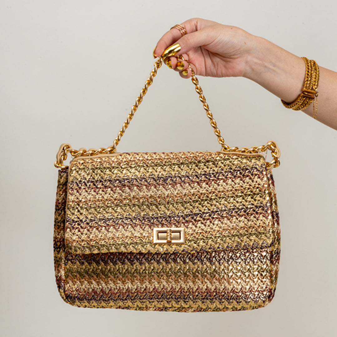 GOLDY LOCKS-Handbag in-Multi.