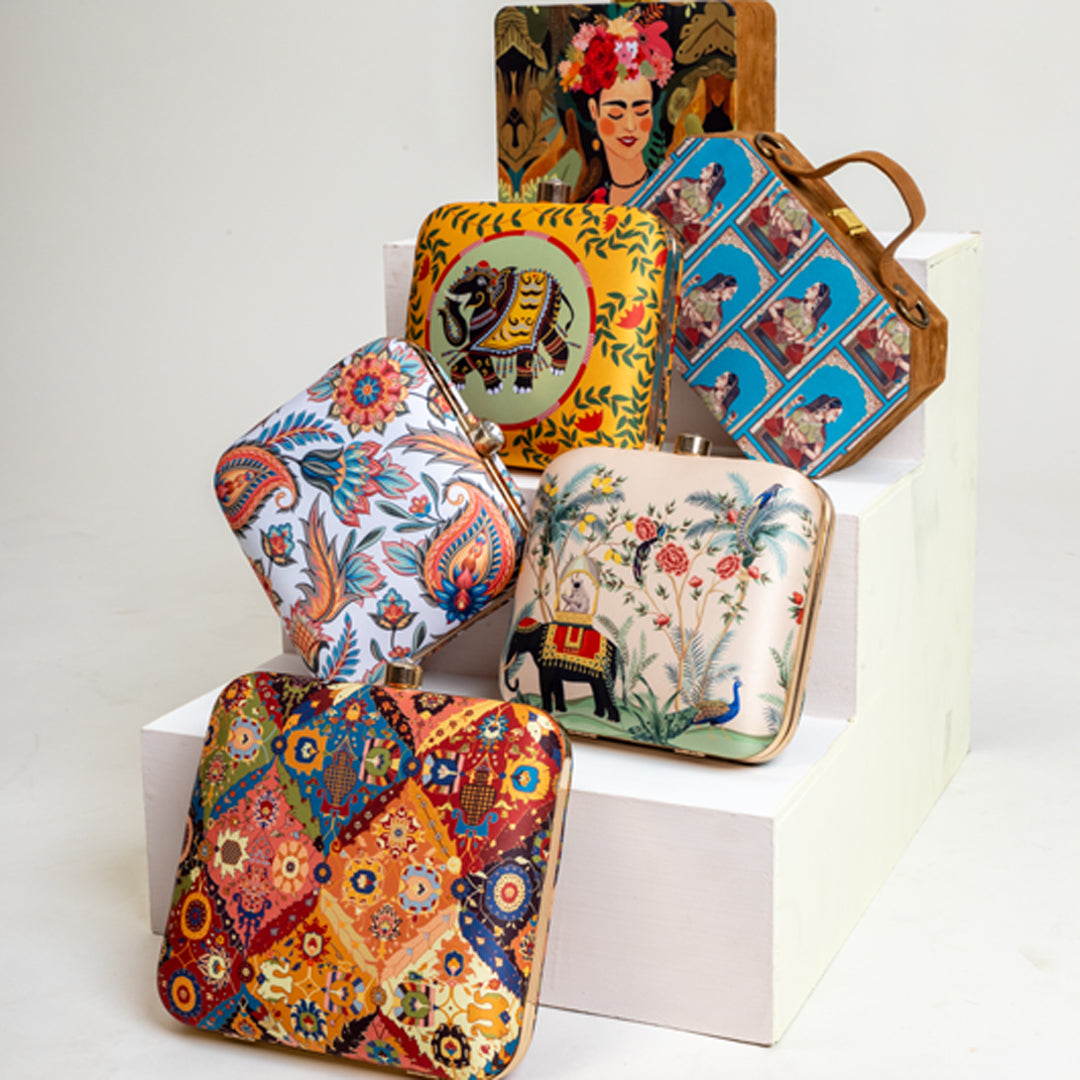 PAISLEY PACK-Clutch in-Multi