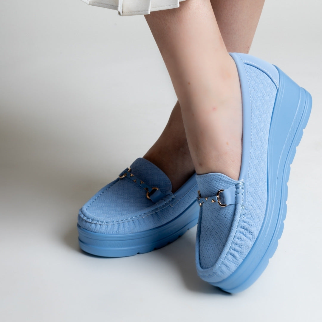 DAY CHILLING-Loafer in-Blue.