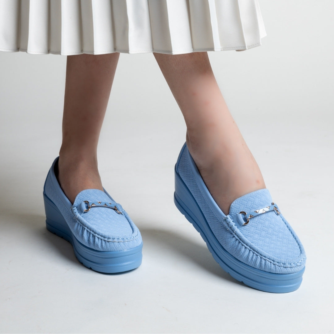 DAY CHILLING-Loafer in-Blue.