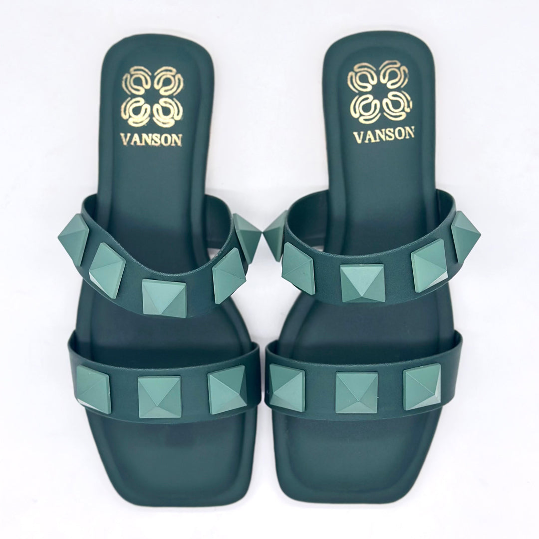MINECRAFT-Casual Flats in-Green.