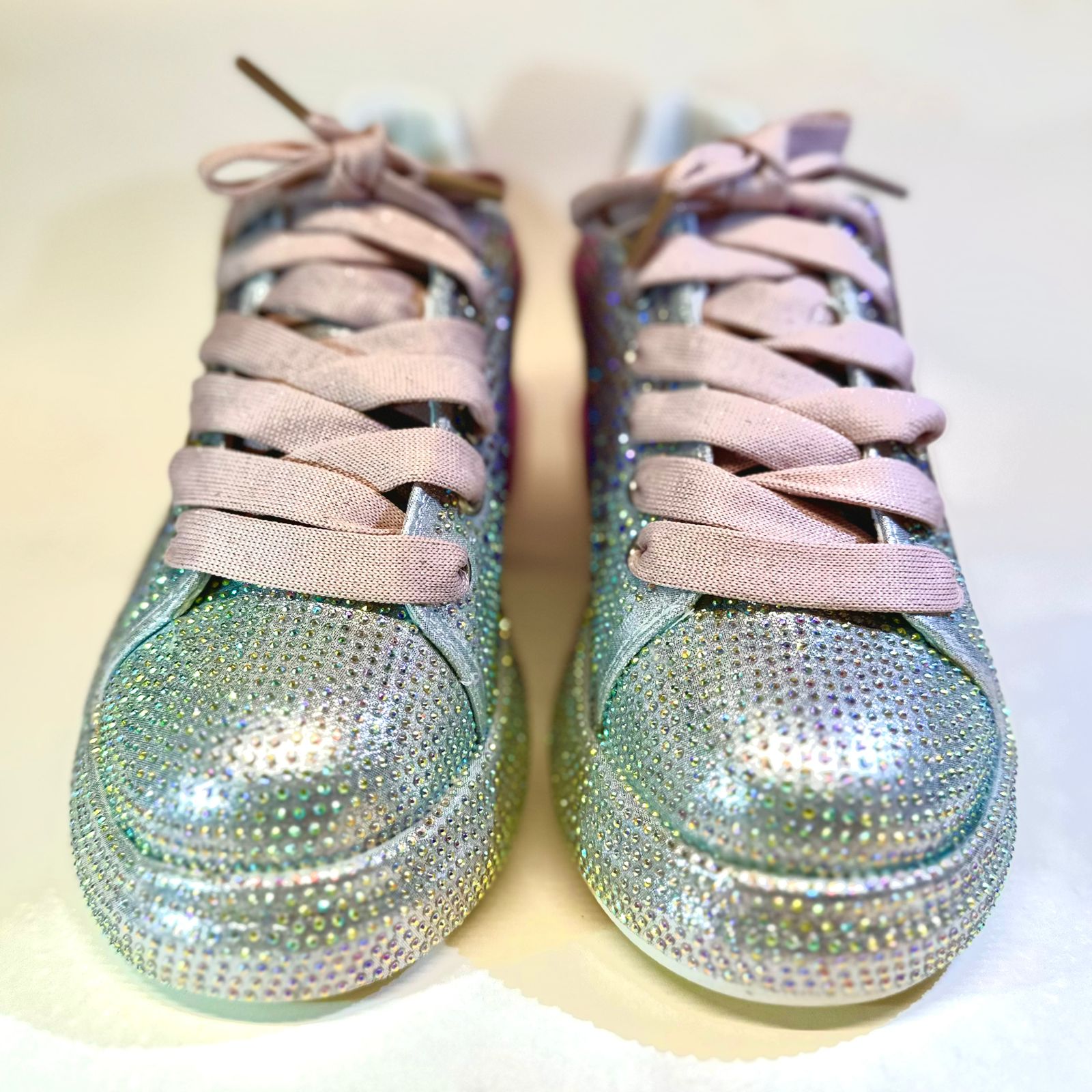 MILKY WAY-Glittery Sport Shoe in-Pink.
