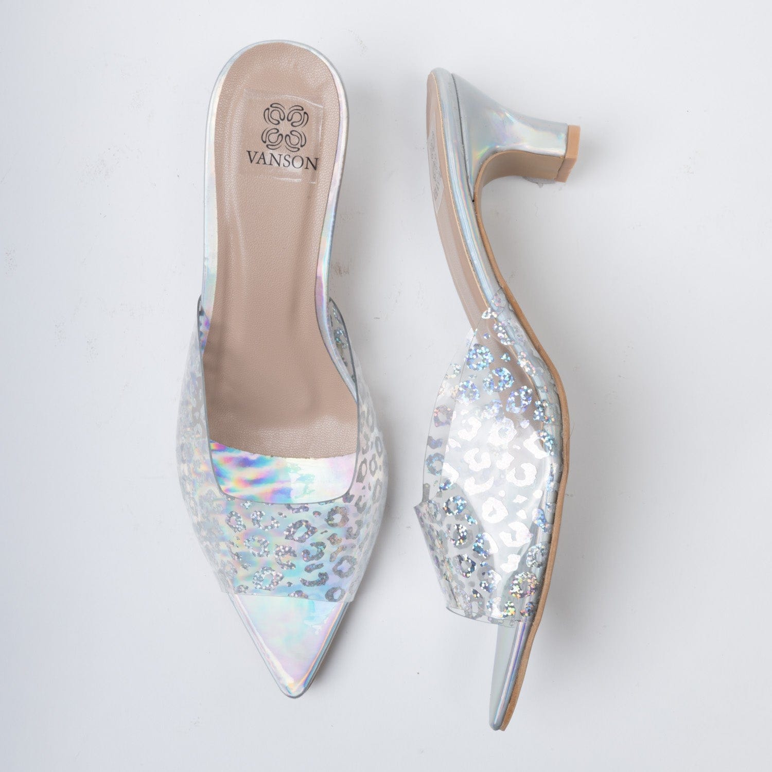 SLIZZER-Party Wear Heel in-Silver.