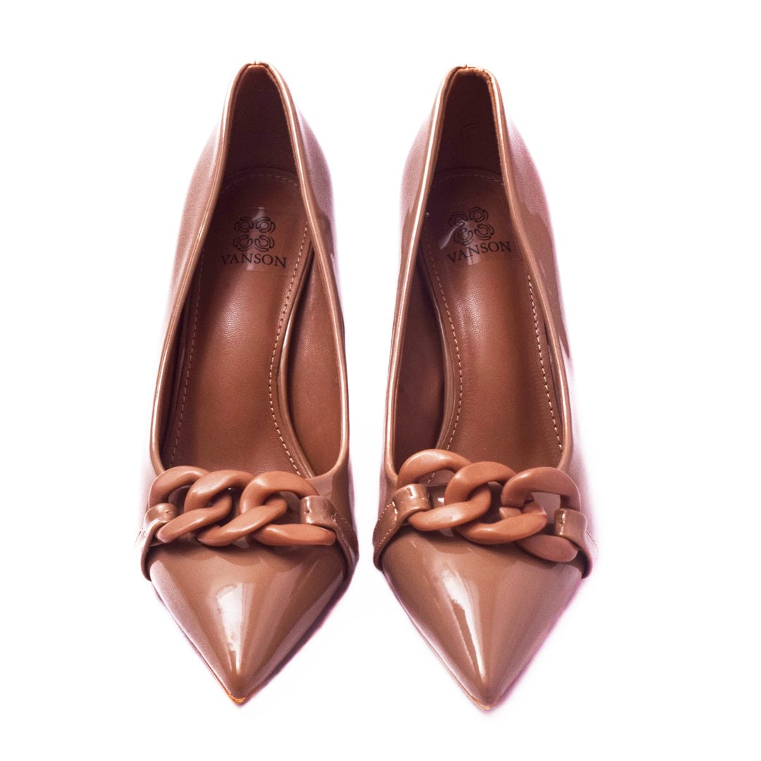 BOLD BRITTNEY- Pumps in-Nude