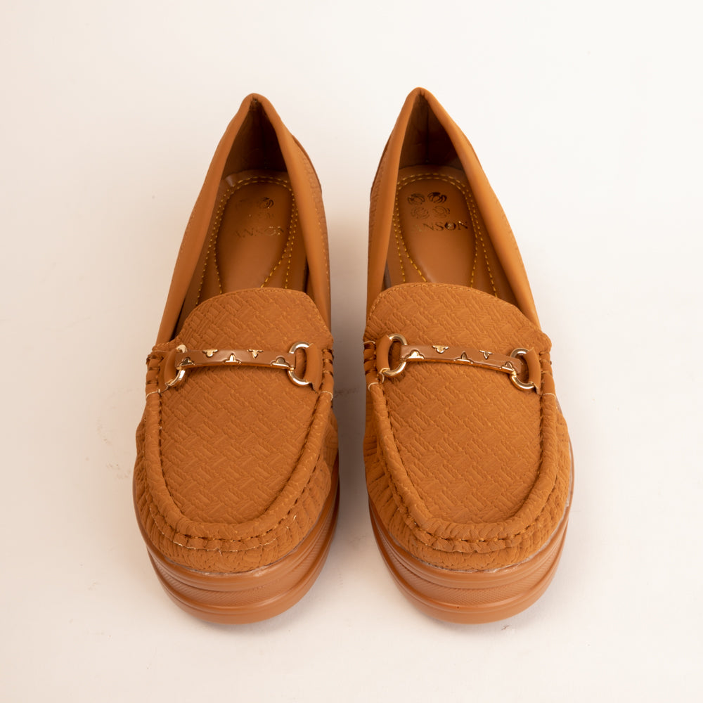 DAY CHILLING-Loafer in-Camel.