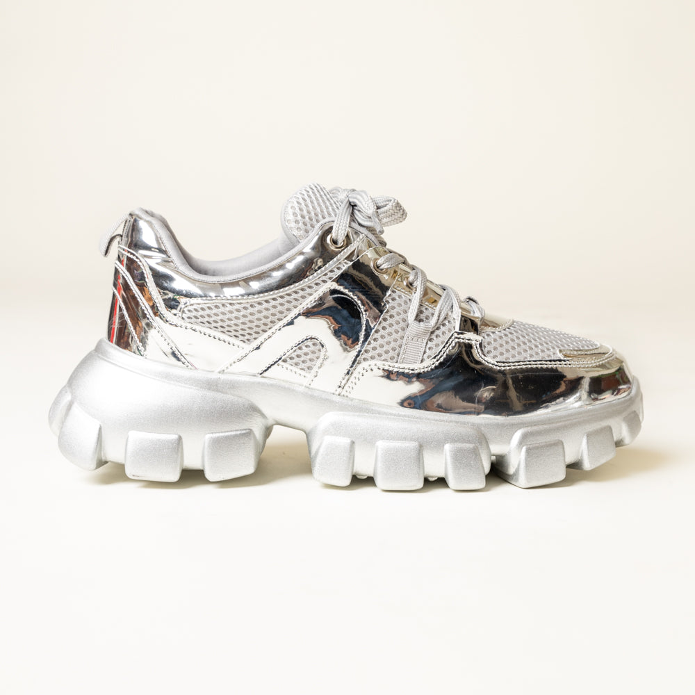 GOLDBERG-Sport Shoes in-Silver.