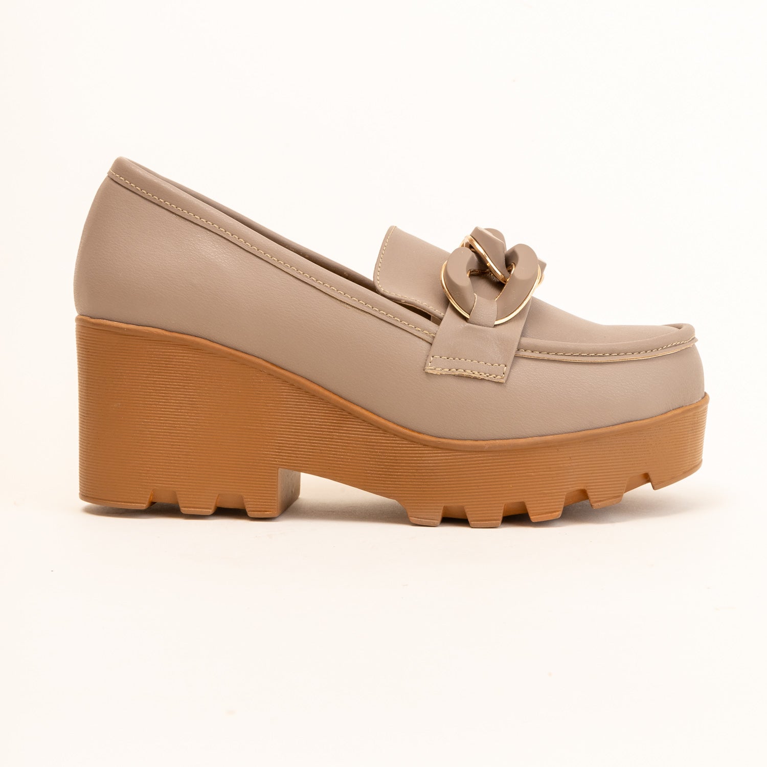 COCO MELT-Chunky shoe in Chiku colour.