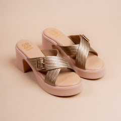 Moneco Party Block Heels