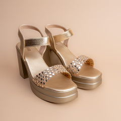 Astra – Women’s Embellished Platform Block Heel Sandals