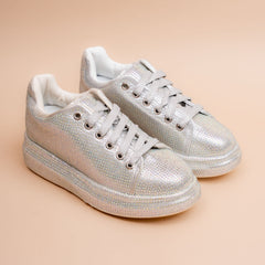 Starlit embellished party sneakers
