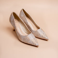Fireworks Embellished Party Pumps