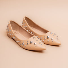 Dorothy Studded Flat Belly