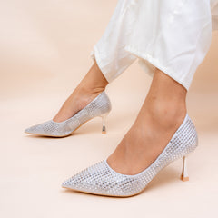 Fireworks Embellished Party Pumps