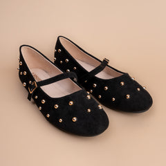 Pepper Pop – Women’s Studded Mary Jane Flats