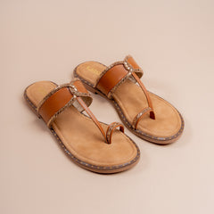 Mirror Edge Ivory and Tan Flats