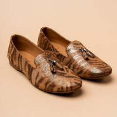 Urban Duke – Tiger Line Print Loafers