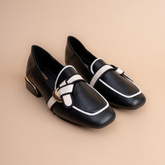 Tiffany – Women’s Contrast-Trim Loafers