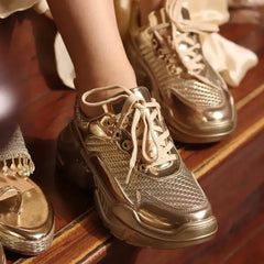 Goldberg Gold Sneakers