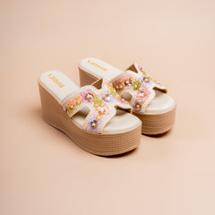 Poppy & Lily Wedding Platform Wedges