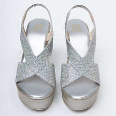 Gltter Gang Embellished Wedge Heels
