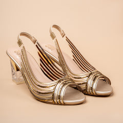 Glam Dash Embellished Party Heels
