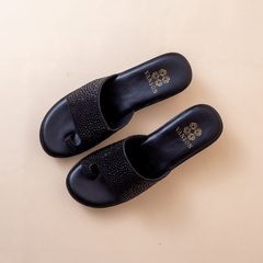 Misty Aura Platform Heel Slippers