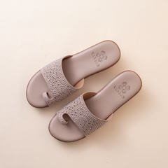 Misty Aura Platform Heel Slippers