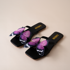 Flutter Butterfly Flat Slippers