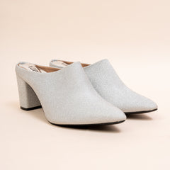 Lit Lara Shimmery Party Mules