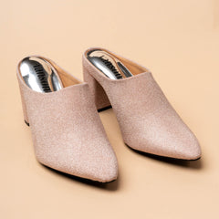 Lit Lara Shimmery Party Mules