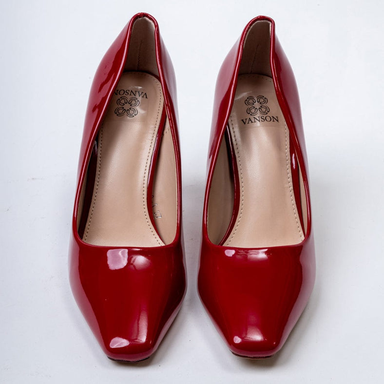 SELENA CAT- Stylish Heels in- Red.