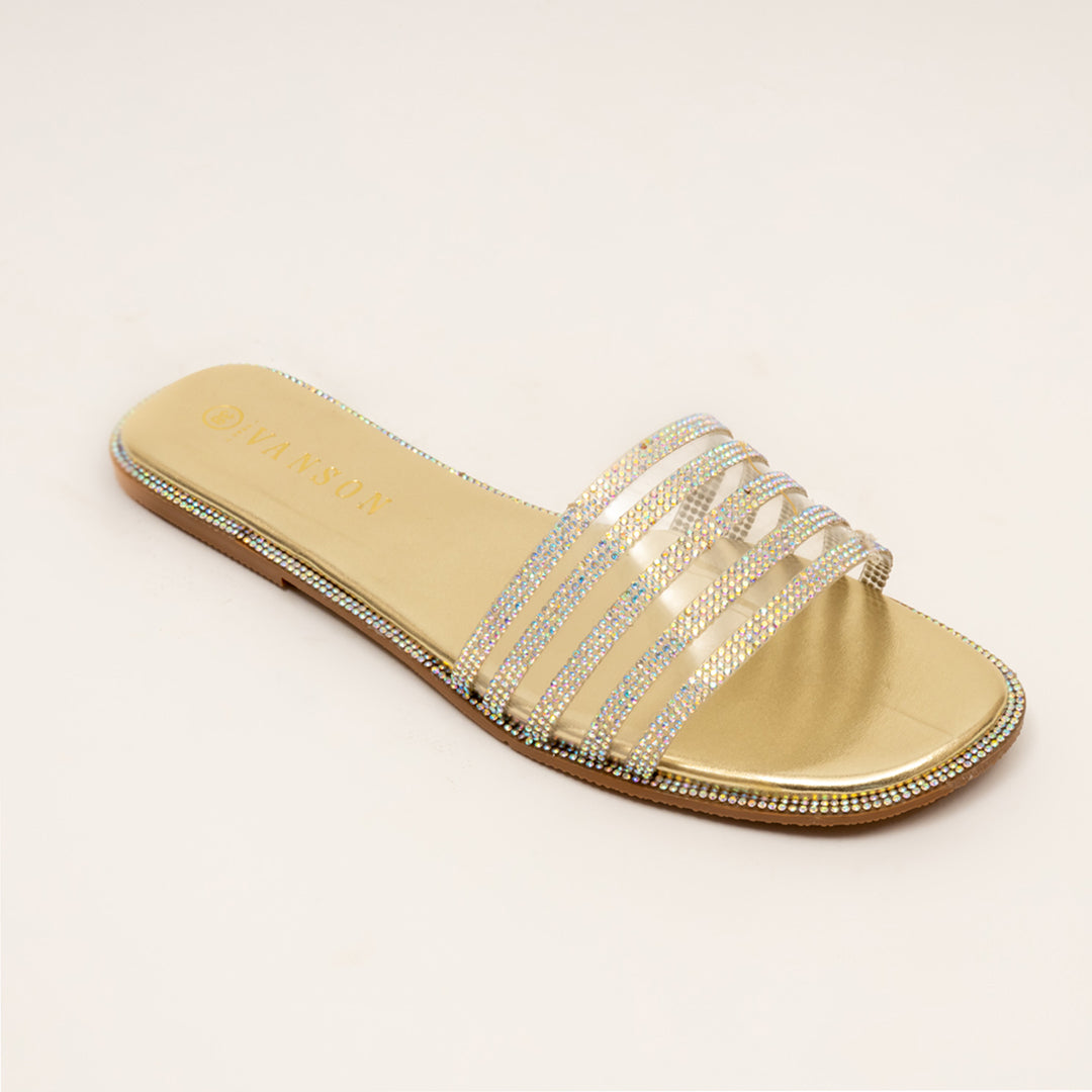 Glow Worms- Flats in-Gold