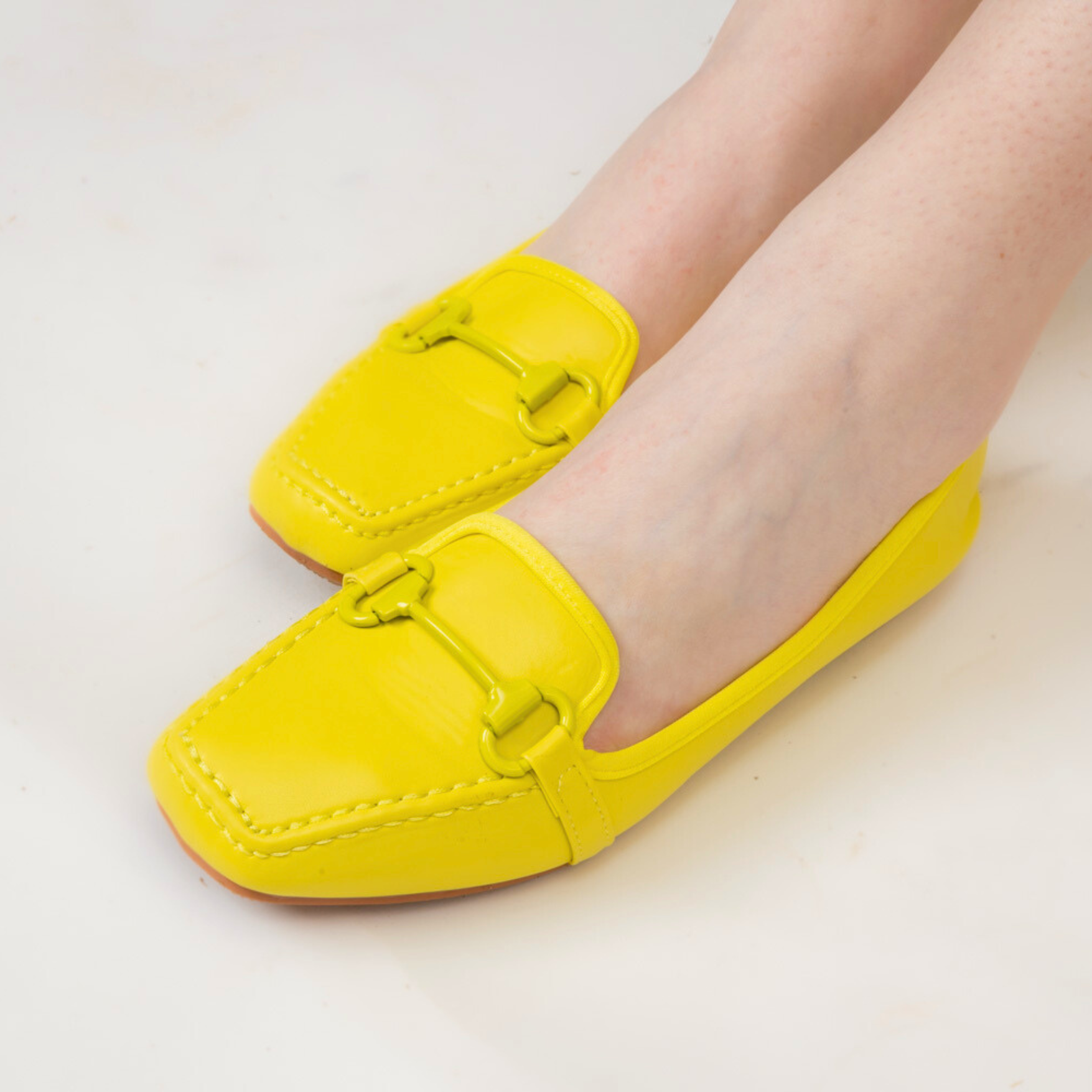 ZEST- Loafers in-Yellow.